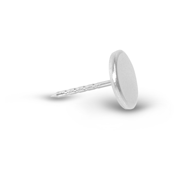 Pin 0.6" Grooved Swivel Head Metal (16mm) - Pack of 500