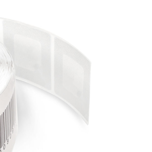 Labels RF 8.2 MHz - Dummy Barcode - 1.6"x1.6" (40x40mm) - Roll of 1000 - Pack of 5 rolls