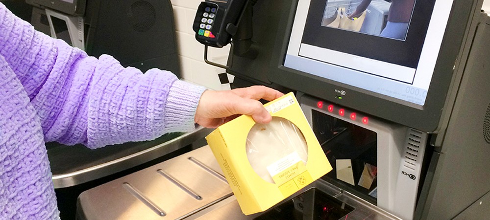 Theft at the self-checkout - Security Tags